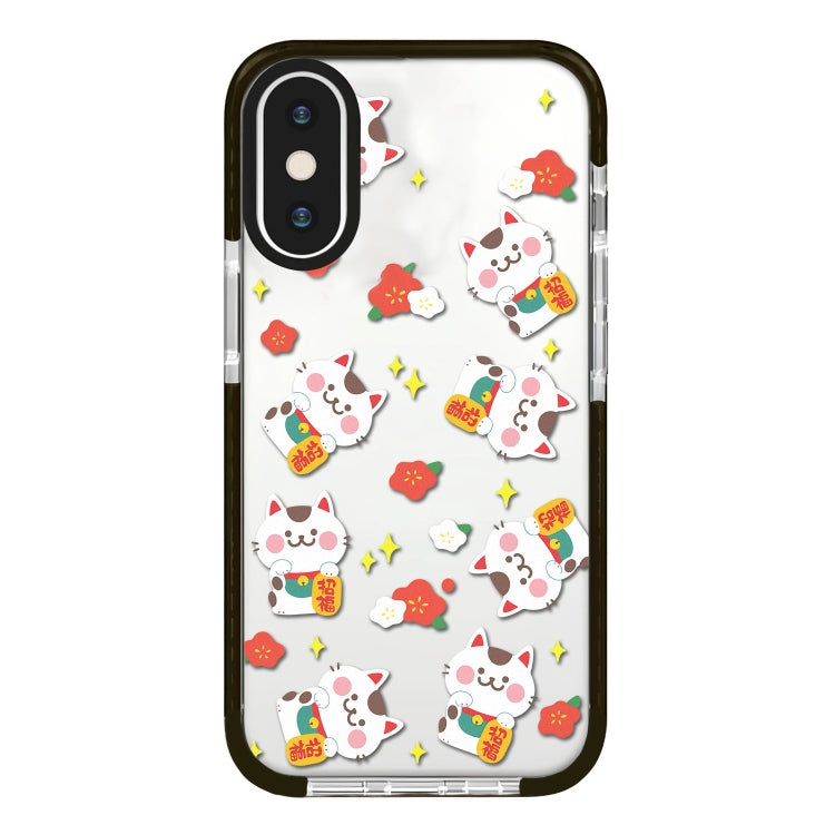 Simple Illustration Pattern Full Coverage Phone Case, For iPhone X / XS, For iPhone XR, For iPhone XS Max