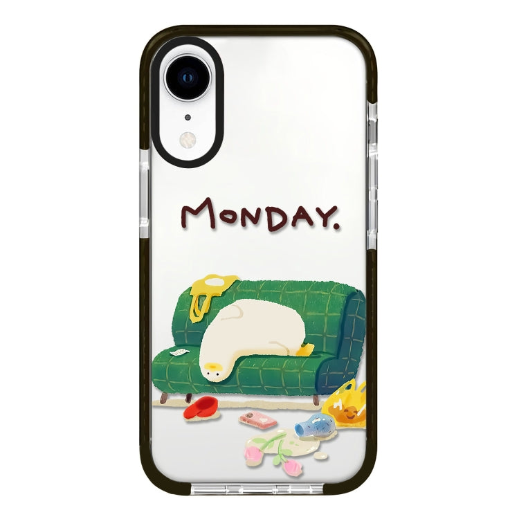 Simple Illustration Pattern Full Coverage Phone Case, For iPhone X / XS, For iPhone XR, For iPhone XS Max