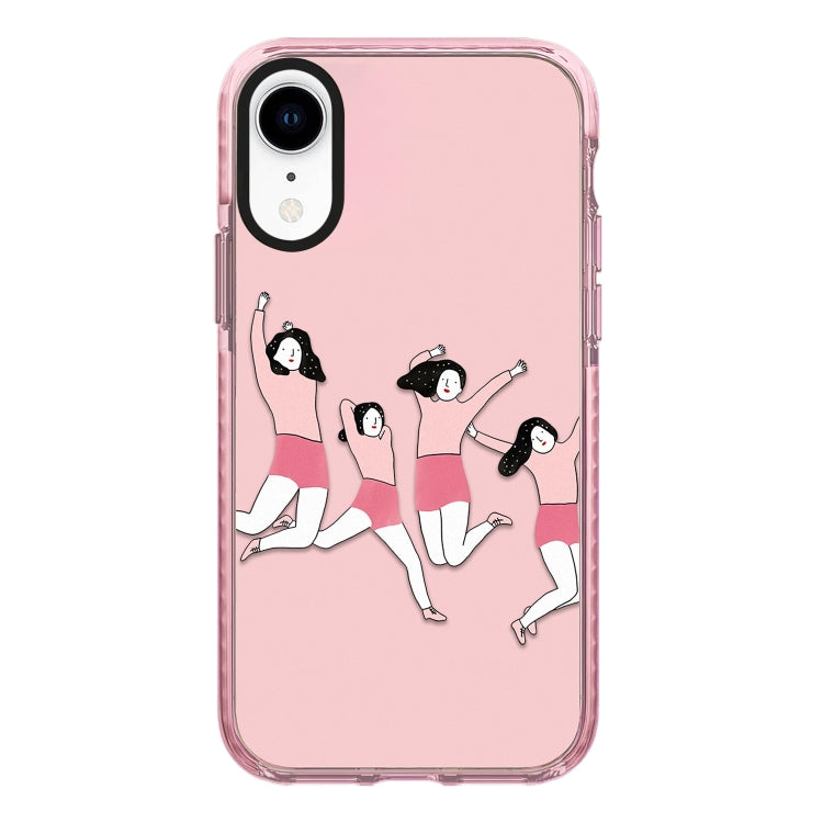 Simple Illustration Pattern Full Coverage Phone Case, For iPhone X / XS, For iPhone XR, For iPhone XS Max