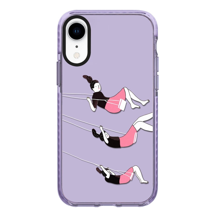 Simple Illustration Pattern Full Coverage Phone Case, For iPhone X / XS, For iPhone XR, For iPhone XS Max