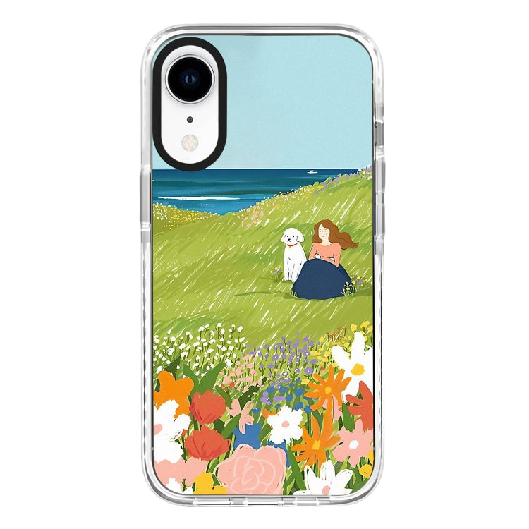 Simple Illustration Pattern Full Coverage Phone Case, For iPhone X / XS, For iPhone XR, For iPhone XS Max