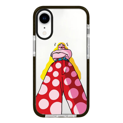 Simple Illustration Pattern Full Coverage Phone Case, For iPhone X / XS, For iPhone XR, For iPhone XS Max
