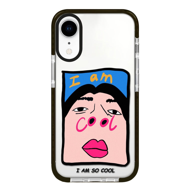 Simple Illustration Pattern Full Coverage Phone Case, For iPhone X / XS, For iPhone XR, For iPhone XS Max