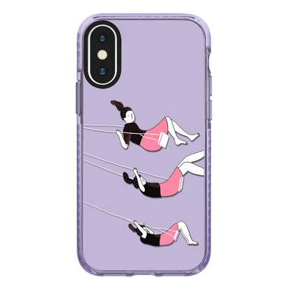 Simple Illustration Pattern Full Coverage Phone Case, For iPhone X / XS, For iPhone XR, For iPhone XS Max