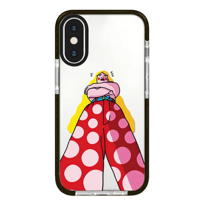 Simple Illustration Pattern Full Coverage Phone Case, For iPhone X / XS, For iPhone XR, For iPhone XS Max