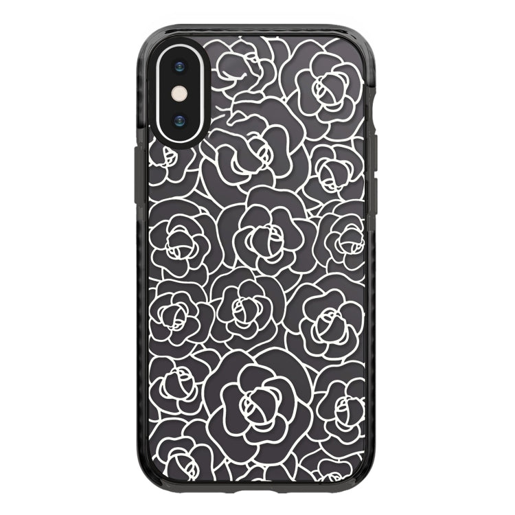 Simple Illustration Pattern Full Coverage Phone Case, For iPhone X / XS, For iPhone XR, For iPhone XS Max