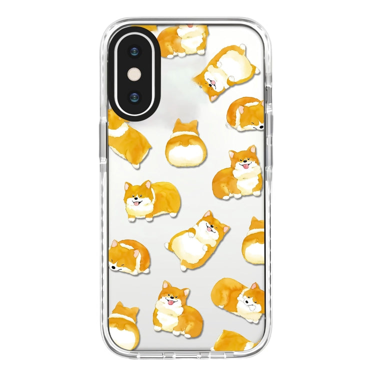 Simple Illustration Pattern Full Coverage Phone Case, For iPhone X / XS, For iPhone XR, For iPhone XS Max