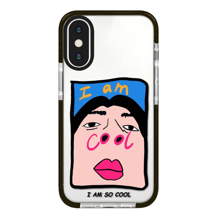Simple Illustration Pattern Full Coverage Phone Case, For iPhone X / XS, For iPhone XR, For iPhone XS Max