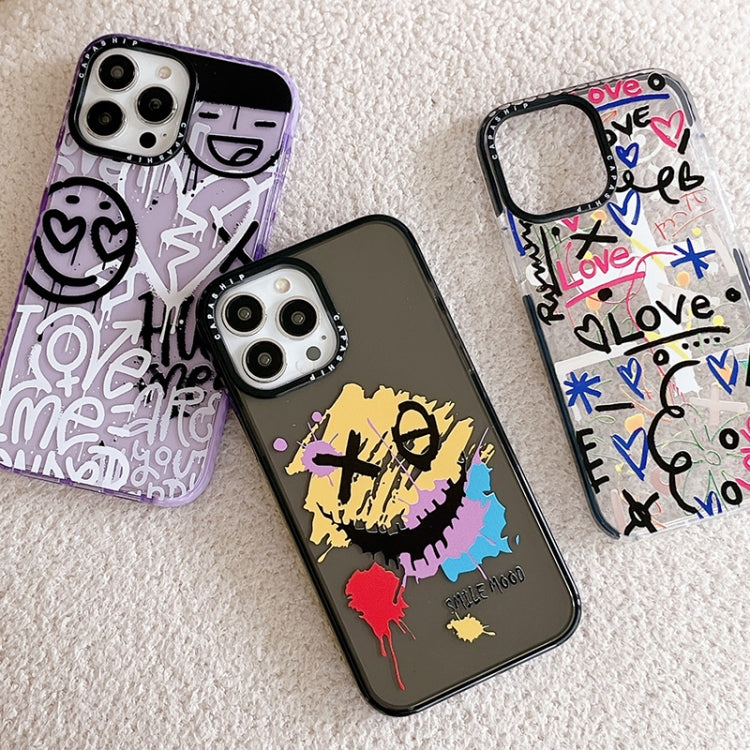 Simple Illustration Pattern Full Coverage Phone Case, For iPhone 16, For iPhone 15 Pro Max, For iPhone 15 Pro