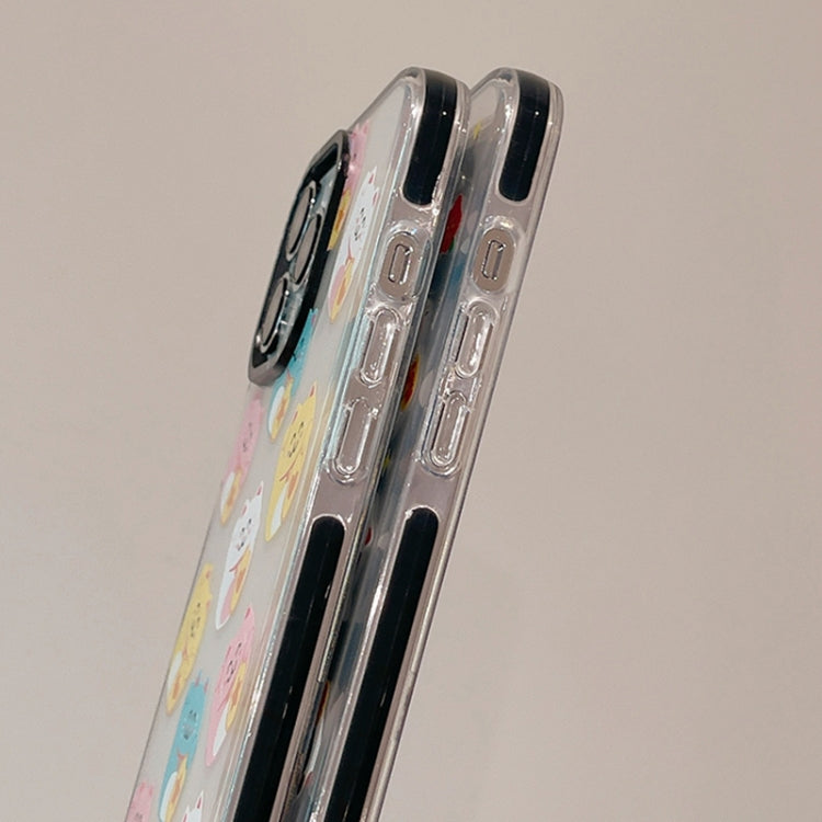 Simple Illustration Pattern Full Coverage Phone Case, For iPhone 12 Pro Max, For iPhone 12 Pro, For iPhone 12 mini