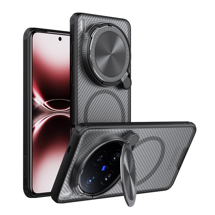 NILLKIN CamShield Prop MagSafe Magnetic Translucent PC Phone Case, For vivo X300 Ultra, For vivo X300 Pro, For vivo X300, For vivo X200 Ultra, For vivo X200 Pro