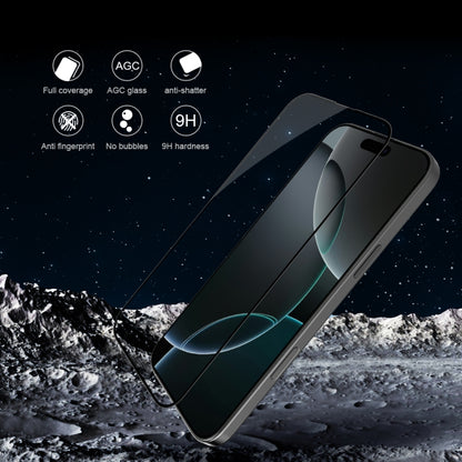 NILLKIN 3D CP+MAX Anti-Explosion Full Coverage Tempered Glass Film, For iPhone 16 Pro