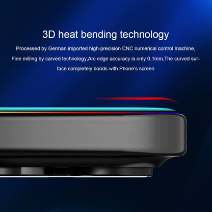 NILLKIN 3D CP+MAX Anti-Explosion Full Coverage Tempered Glass Film, For iPhone 16 Pro
