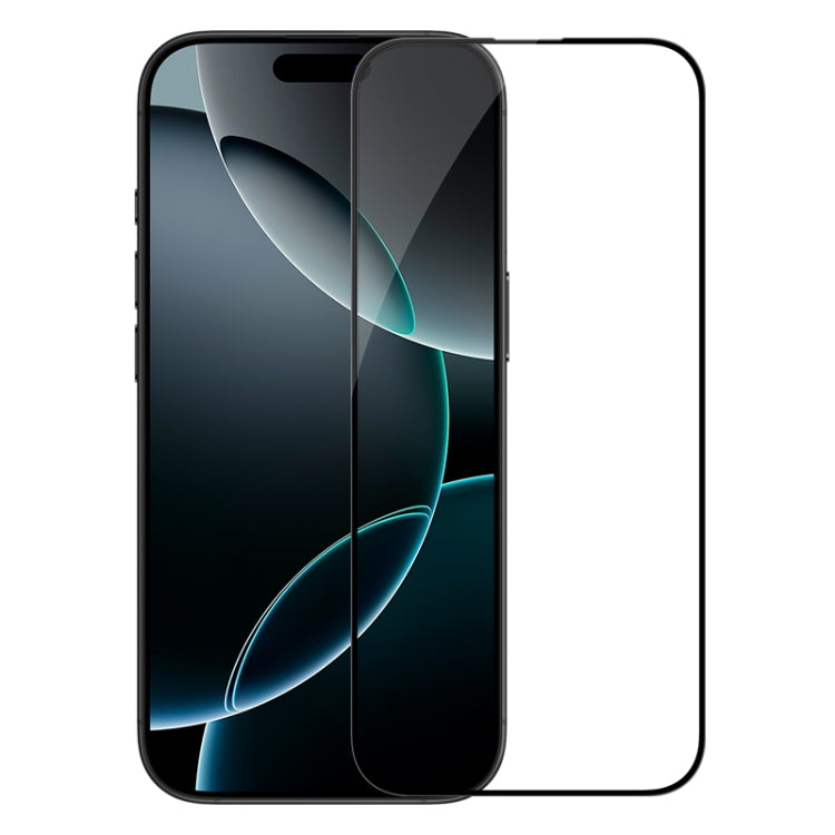 NILLKIN 3D CP+MAX Anti-Explosion Full Coverage Tempered Glass Film, For iPhone 16 Pro