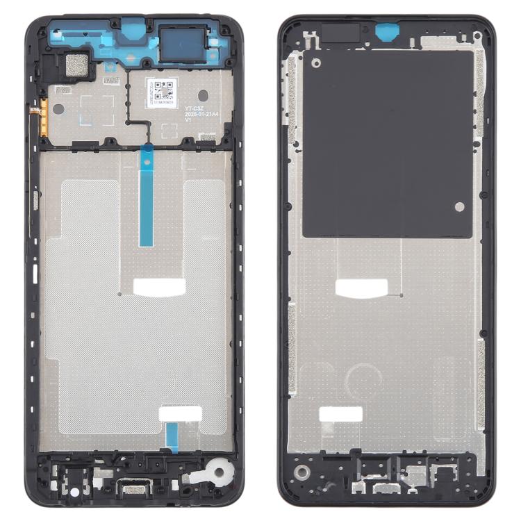 Front Housing LCD Frame Bezel Plate, For Xiaomi Redmi 13x, For Xiaomi Poco C71, For Xiaomi Redmi A3 Pro, For Xiaomi Poco C75, For Xiaomi Redmi 14R, For Xiaomi Redmi 14C 4G, For Xiaomi Redmi 13 5G, For Xiaomi Poco M6 4G, For Xiaomi Poco M6 Plus���������...
