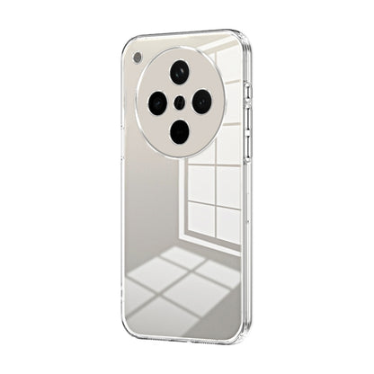 Transparent Plating Fine Hole Phone Case, For OPPO A5 Pro 5G Global, For OPPO Find X8, For OPPO Find X8 Pro