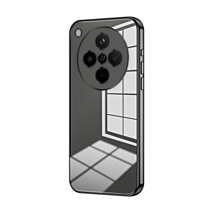 Transparent Plating Fine Hole Phone Case, For OPPO A5 Pro 5G Global, For OPPO Find X8, For OPPO Find X8 Pro