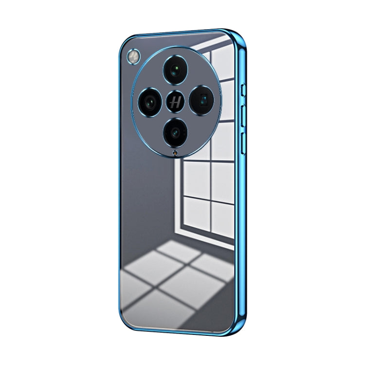 Transparent Plating Fine Hole Phone Case, For OPPO A5 Pro 5G Global, For OPPO Find X8, For OPPO Find X8 Pro
