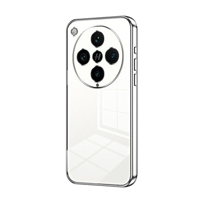 Transparent Plating Fine Hole Phone Case, For OPPO A5 Pro 5G Global, For OPPO Find X8, For OPPO Find X8 Pro