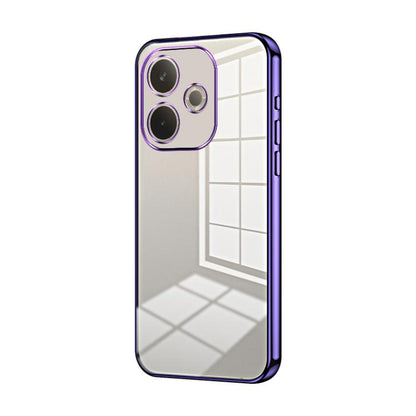 Transparent Plating Fine Hole Phone Case, For OPPO A5 Pro 5G Global, For OPPO Find X8, For OPPO Find X8 Pro