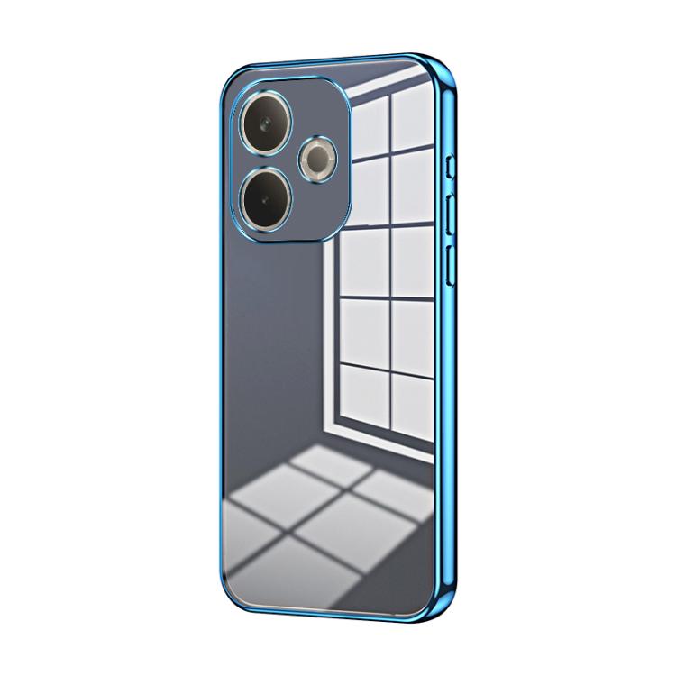 Transparent Plating Fine Hole Phone Case, For OPPO A5 Pro 5G Global, For OPPO Find X8, For OPPO Find X8 Pro