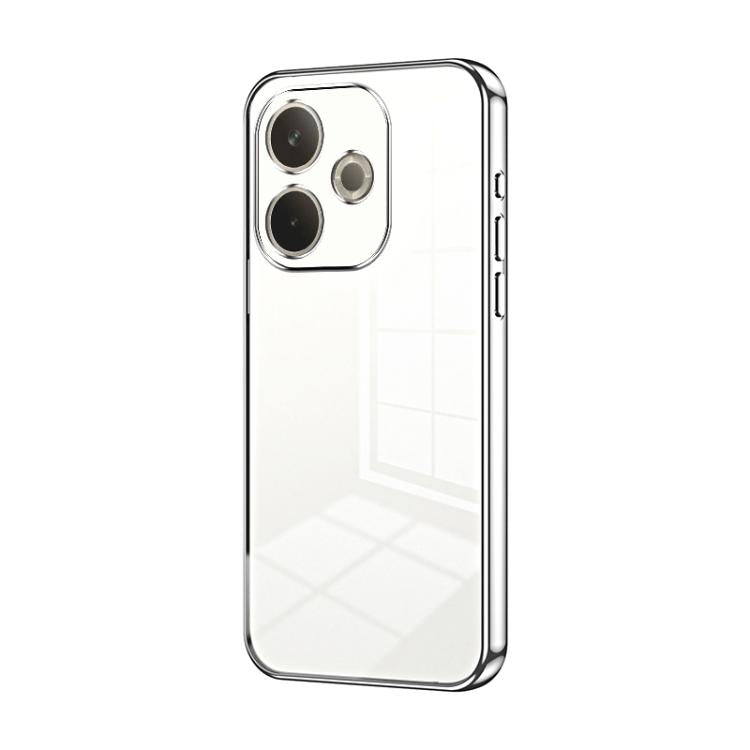 Transparent Plating Fine Hole Phone Case, For OPPO A5 Pro 5G Global, For OPPO Find X8, For OPPO Find X8 Pro
