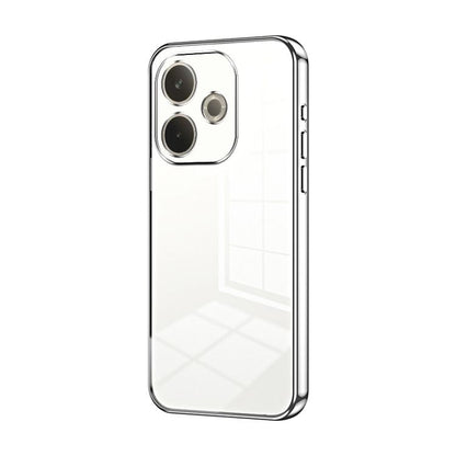 Transparent Plating Fine Hole Phone Case, For OPPO A5 Pro 5G Global, For OPPO Find X8, For OPPO Find X8 Pro