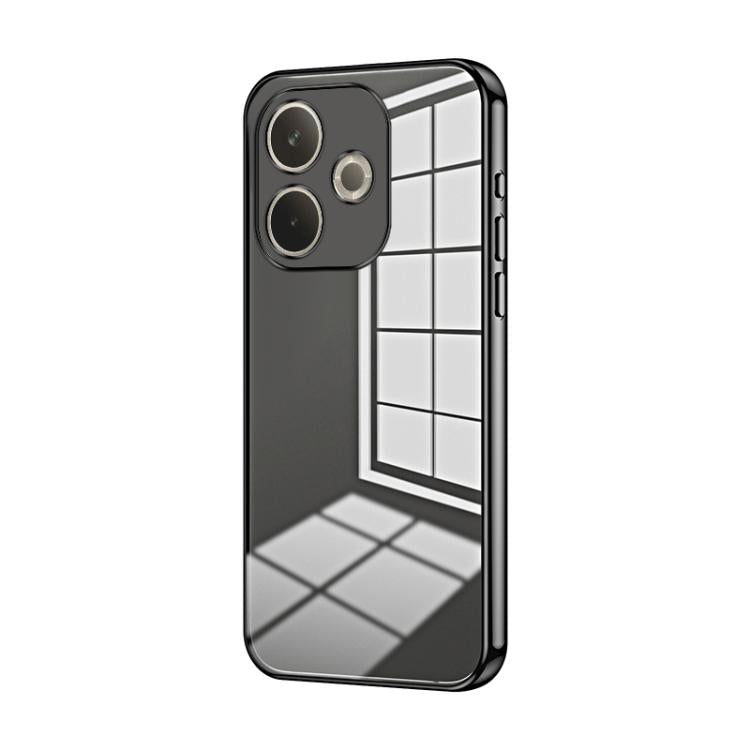 Transparent Plating Fine Hole Phone Case, For OPPO A5 Pro 5G Global, For OPPO Find X8, For OPPO Find X8 Pro