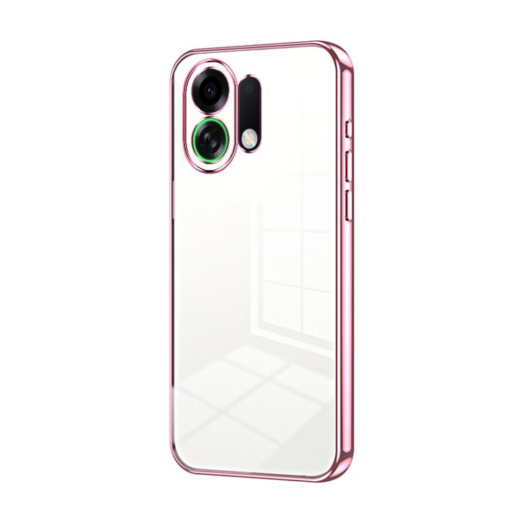 Transparent Plating Fine Hole Phone Case, For OPPO Reno15 FS 5G, For OPPO Reno15 Pro 5G Global, For OPPO Reno15 5G Global, For OPPO Find X9, For OPPO Find X9 Pro, For OPPO K13 Turbo Pro, For OPPO Reno14 F 5G Global, For OPPO A5x 5G Global              ...