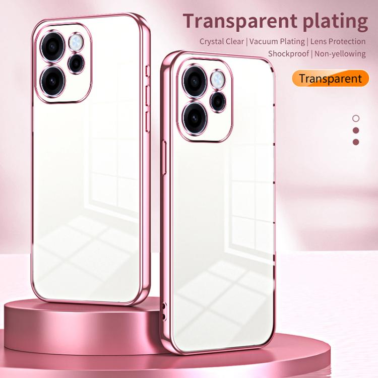 Transparent Plating Fine Hole Phone Case, For OPPO Reno15 FS 5G, For OPPO Reno15 Pro 5G Global, For OPPO Reno15 5G Global, For OPPO Find X9, For OPPO Find X9 Pro, For OPPO K13 Turbo Pro, For OPPO Reno14 F 5G Global, For OPPO A5x 5G Global              ...