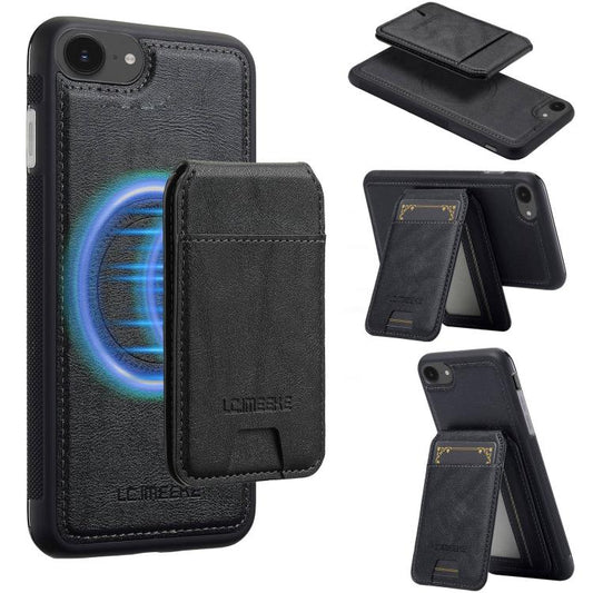 LC.IMEEKE L3 Series Detachable RFID Card Bag Magsafe Phone Case, For iPhone 17e / 16e, For iPhone 17 Pro Max, For iPhone 17 Pro, For iPhone 17, For iPhone Air, For iPhone 16 Pro Max, For iPhone 16 Pro, For iPhone 16 Plus, For iPhone 16                 ...