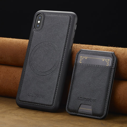 LC.IMEEKE L3 Series Detachable RFID Card Bag Magsafe Phone Case, For iPhone XS Max, For iPhone 8 Plus / 7 Plus