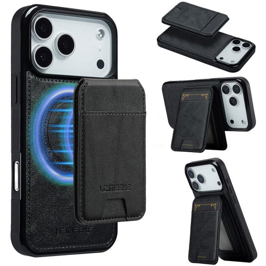 LC.IMEEKE L3 Series Detachable RFID Card Bag Magsafe Phone Case, For iPhone 18 Pro / 17 Pro, For iPhone 18 Pro Max / 17 Pro Max, For iPhone 17e / 16e, For iPhone 17, For iPhone Air, For iPhone 16 Pro Max, For iPhone 16 Pro, For iPhone 16 Plus          ...