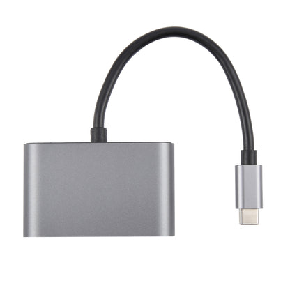 4 in 1 USB-C / Type-C 3.1 to RJ45, PD and USB x 2 Ethernet Adapter Cable, 4 in 1