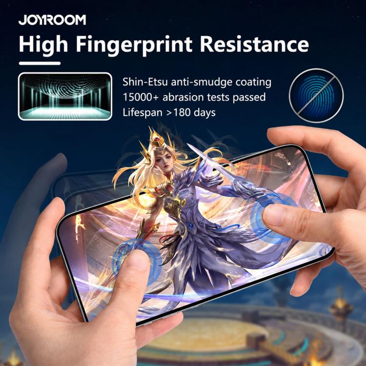 JOYROOM Knight Series 2.5D Full Screen Privacy Tempered Film, For iPhone 18 Pro, For iPhone 18 Pro Max, For iPhone 17 Pro Max, For iPhone 17 Pro, For iPhone 17, For iPhone 17 Air, For iPhone 15 Pro Max, For iPhone 15 Pro, For iPhone 15 Plus, For iPhone 15