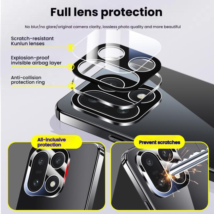 Electroplating Ice Crystal Airbag Full Coverage Shockproof Phone Case