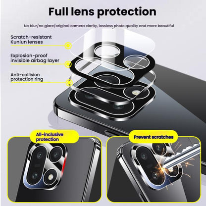 Electroplating Ice Crystal Airbag Full Coverage Shockproof Phone Case