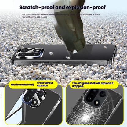 Electroplating Ice Crystal Airbag Full Coverage Shockproof Phone Case