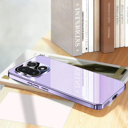 Electroplating Ice Crystal Airbag Full Coverage Shockproof Phone Case