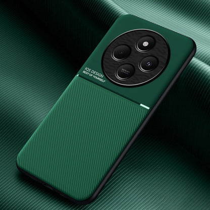 Classic Tilt Strip Grain Magnetic PC Hybrid TPU Phone Case