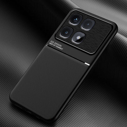 Classic Tilt Strip Grain Magnetic PC Hybrid TPU Phone Case