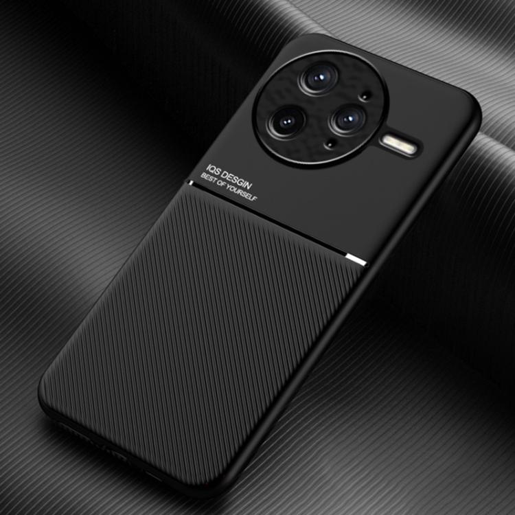 Classic Tilt Strip Grain Magnetic PC Hybrid TPU Phone Case