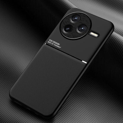 Classic Tilt Strip Grain Magnetic PC Hybrid TPU Phone Case