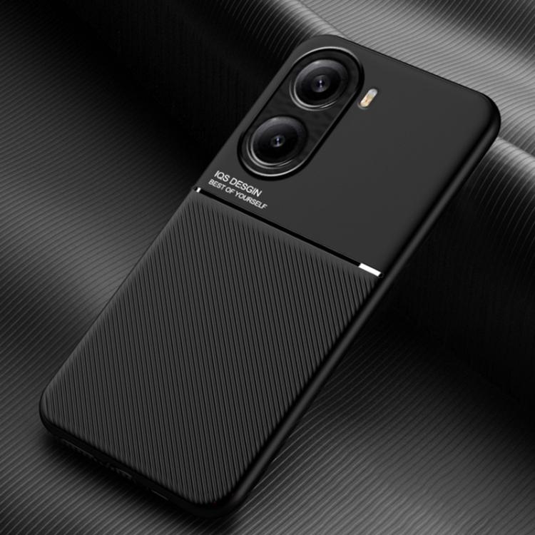 Classic Tilt Strip Grain Magnetic PC Hybrid TPU Phone Case