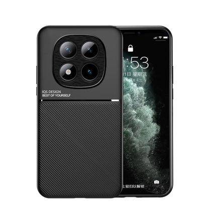 Classic Tilt Strip Grain Magnetic PC Hybrid TPU Phone Case, For Redmi K90 Max 5G, For Redmi Turbo 5 Max 5G / Poco X8 Pro Max 5G, For Redmi Turbo 5 5G / Poco X8 Pro 5G, For Redmi Note 15 Pro+ 5G 163.3mm / Poco M8 Pro 5G                                  ...