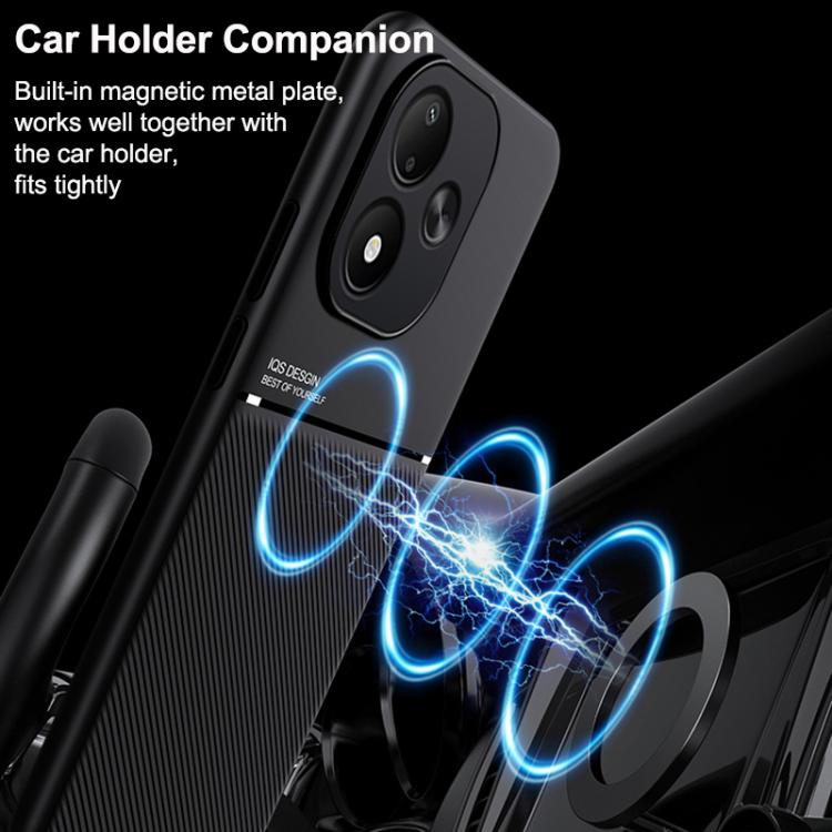 Classic Tilt Strip Grain Magnetic PC Hybrid TPU Phone Case, For Redmi Note 17 4G / 5G Global 169.7mm, For Redmi Note 17 Pro 5G Global 163.5mm, For Redmi K100 Pro Max 5G / Poco F9 Ultra 5G, For Redmi K100 Pro 5G / Poco F9 Pro 5G                         ...