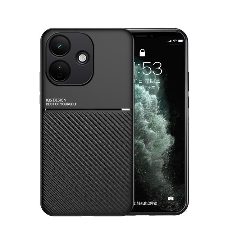 Classic Tilt Strip Grain Magnetic PC Hybrid TPU Phone Case, For Redmi Note 17 4G / 5G Global 169.7mm, For Redmi Note 17 Pro 5G Global 163.5mm, For Redmi K100 Pro Max 5G / Poco F9 Ultra 5G, For Redmi K100 Pro 5G / Poco F9 Pro 5G                         ...