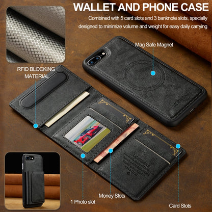 LC.IMEEKE L5 Series Detachable RFID Card Bag Magsafe Phone Case, For iPhone 17e / 16e, For iPhone 17 Pro Max, For iPhone 17 Pro, For iPhone 17, For iPhone Air, For iPhone 16 Pro Max, For iPhone 16 Pro, For iPhone 16 Plus, For iPhone 16                 ...