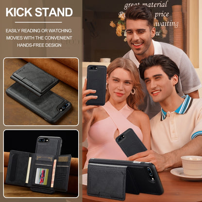 LC.IMEEKE L5 Series Detachable RFID Card Bag Magsafe Phone Case, For iPhone 17e / 16e, For iPhone 17 Pro Max, For iPhone 17 Pro, For iPhone 17, For iPhone Air, For iPhone 16 Pro Max, For iPhone 16 Pro, For iPhone 16 Plus, For iPhone 16                 ...