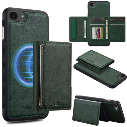 LC.IMEEKE L5 Series Detachable RFID Card Bag Magsafe Phone Case, For iPhone 17e / 16e, For iPhone 17 Pro Max, For iPhone 17 Pro, For iPhone 17, For iPhone Air, For iPhone 16 Pro Max, For iPhone 16 Pro, For iPhone 16 Plus, For iPhone 16                 ...